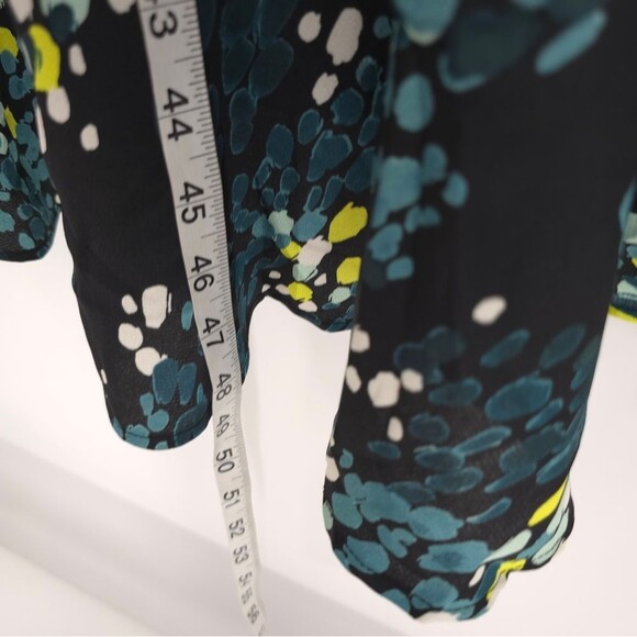 Torrid Midi Dress Flutter Sleeve Ruffles Pockets Abstract Party Wedding 2X - Picture 13 of 15